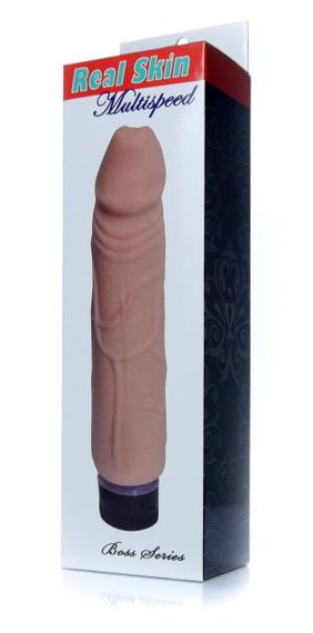 Вібратор Boss Series - Real Skin Flash, (довжина 22 см, діаметр 4 см) BS6700066 Sex Aura | Зображення 5
