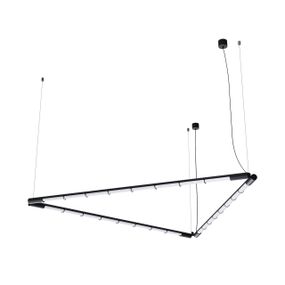 Світильник лінійний Starlight A 1270 Angle3 Чорний, Atmolight