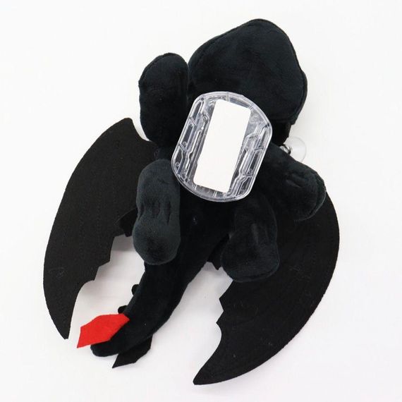 Мягкая игрушка на машину Дракон Беззубик с креплением на поверхность и для подвешивания / Плюшевая игрушка | Зображення 6