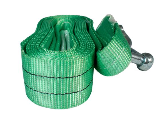 Буксирувальний трос 5 т 4,5 метри автомобільний  петля-скоба | Зображення 6