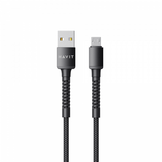 Кабель Micro USB HAVIT HV-CB6195 2.1A 1м | Зображення 1