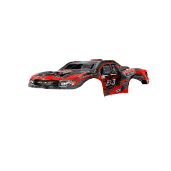 Корпус Remo Hobby D2912 Шорт Корс 1/10 EX3 Червоний корпус для радіокерованої машинки