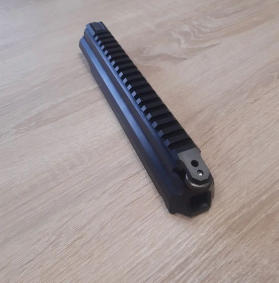 Крышка ствольной коробки с планкой Вивера/Пикатини быстросъемная для АК из алюминия | Зображення 2