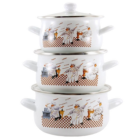 10W НАБІР ємал. 3-пр 2,0/3,0/4,0л  Кухарі 7323940000