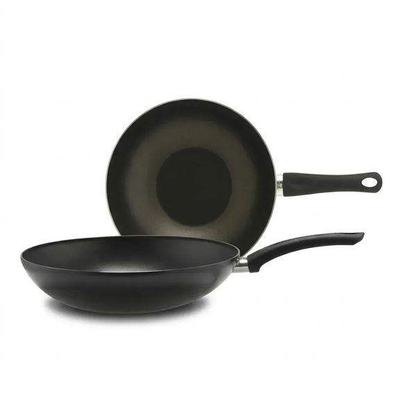 Сковорода ВОК Piardi Home BLACK DUEW2030NE01 20 см чорна