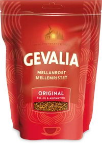 Розчинна сублімована кава Gevalia Original, 200 г, 100% Арабіка, Нідерланди,