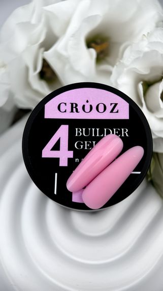 Гель для нарощення нігтів Crooz Builder gel 04 (ніжно-рожевий) 15мл | Зображення 2