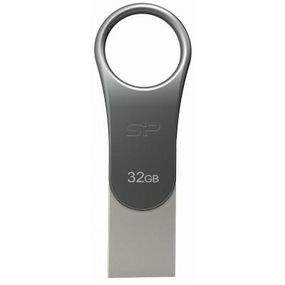USB флеш накопитель Silicon Power 32GB Mobile C80 Silver USB 3.2 (SP032GBUC3C80V1S) (SP032GBUC3C80V1S)
