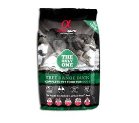 Сухий корм для собак з качкою Alpha Spirit The Only Free Range One Duck, 3 кг