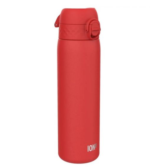 Пляшка для води металева ION8 600 мл Stainless Steel Red (I8SS600RED)