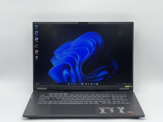 Игровой ноутбук Asus TUF A18 FA808UM-IS74 / 18" (1920x1200) IPS / AMD Ryzen 7 260 (8 (16) ядер по 3.8 - 5.1 GHz) / 16 GB DDR5 / 960 GB SSD / nVidia GeForce RTX 5060, 8 GB GDDR7, 128-bit / WebCam б/у + Подарок Беспроводная мышь HOCO GM28 | Зображення 1