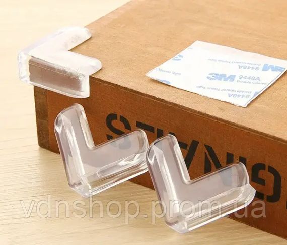 Защитные уголки BauTech для мебели силиконовые 4 шт