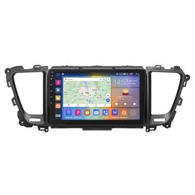 Штатная магнитола Lesko для Kia Sedona III 2014-2021 экран 9" 4/64Gb CarPlay 4G Wi-Fi GPS Prime Киа Седона
