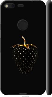 Чохол на Google Pixel XL Чорна полуниця "3585m-401-24368"