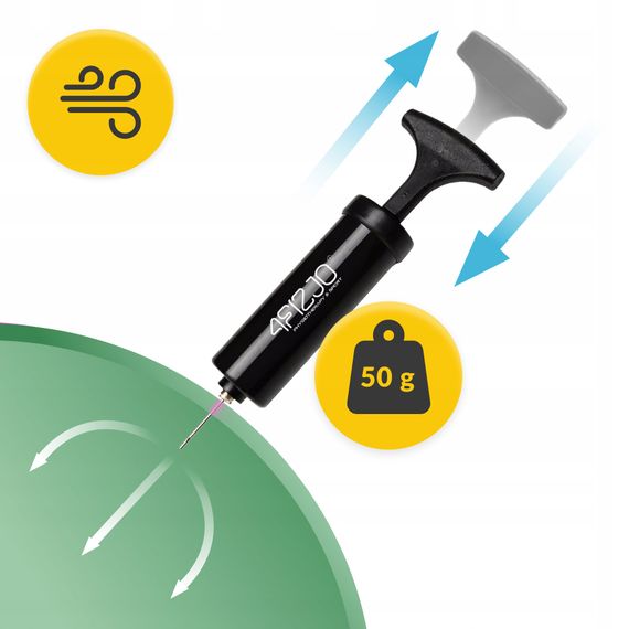 М'яч для пілатесу, йоги, реабілітації 4FIZJO 22 см Green (P-5905973404853) | Зображення 1