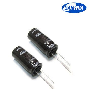 100mkf - 250v  RD 16*31  SAMWHA, 105°C конденсатор електролітичний