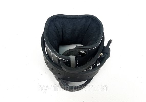 Манжета EasyFit F8 чорна для тяги на тренажері (шкіра) | Зображення 2