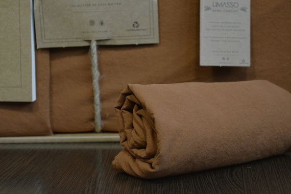 Постельное белье Limasso Stonewashed Ranforce 200 х 220 см Automne | Зображення 1