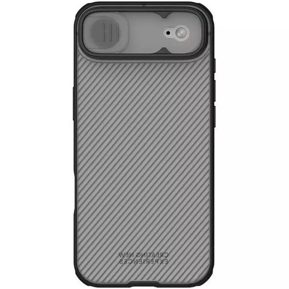 Карбонова накладка Nillkin CamShield Pro для Apple iPhone 17 Air (6.5") Transparent black | Зображення 1