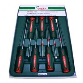 Набор отверток 7 предметов шлиц и крест HANS (06400-7M)