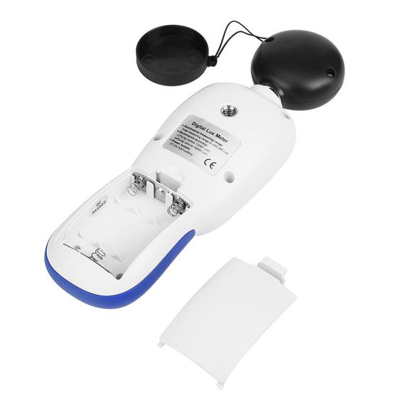 Цифровий люксметр (вимірювач освітленості + термометр) Bluetooth 200000 Lux WINTACT WT81B | Зображення 4