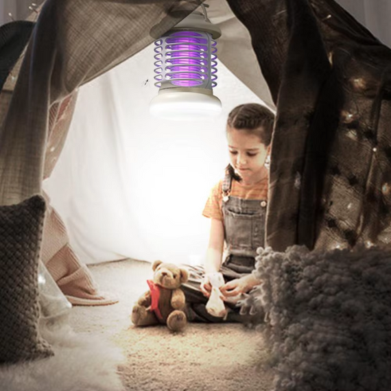 Ультрафіолетова лампа пастка комарів і комах, світлодіодний знищувач комарів і комах з USB | Зображення 6