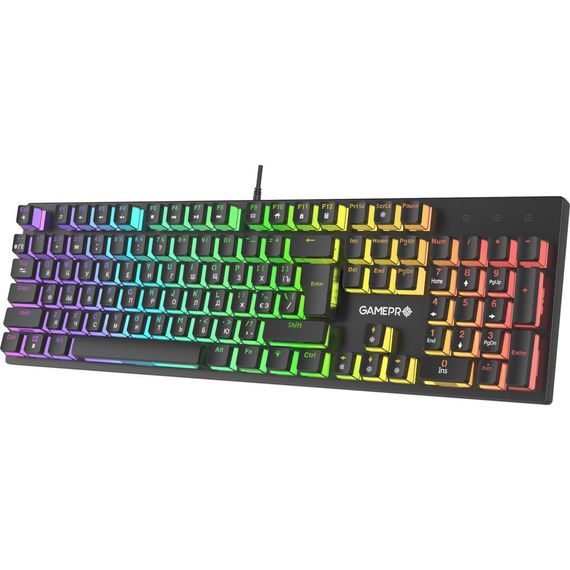 Клавіатура GamePro MK85R Red Switch RGB USB Black (MK85R) | Зображення 2