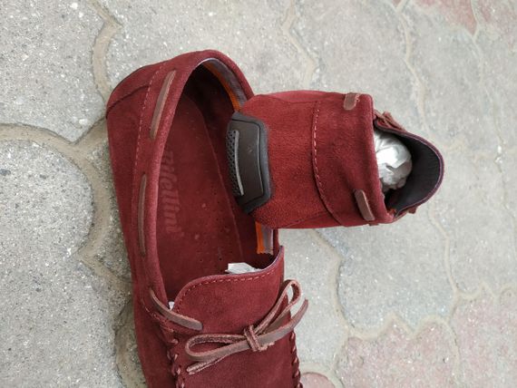 Бордовые мокасины 41 размер. Выбирайте удобную обувь! | Зображення 3