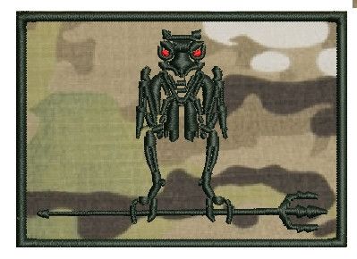 Шеврон 78 полка ДШВ (мультикам)