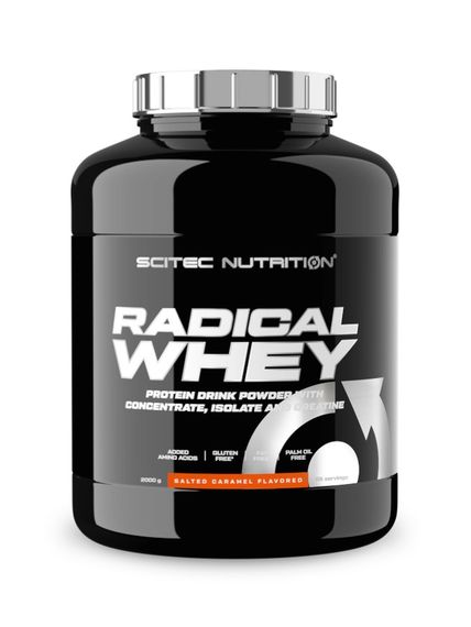Протеин Scitec Nutrition Radical Whey 2000g (Salted caramel)