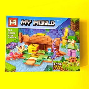 Конструктор Майнкрафт MY WORLD MINECRAFT MG565 85 деталей Підводний світ