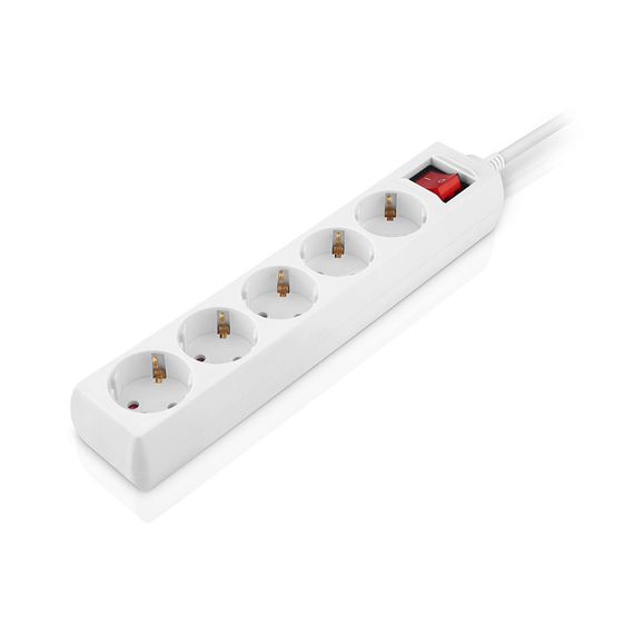 Мережевий фільтр живлення REAL-EL RS-Protect M 5m, white (EL122300029) | Зображення 8
