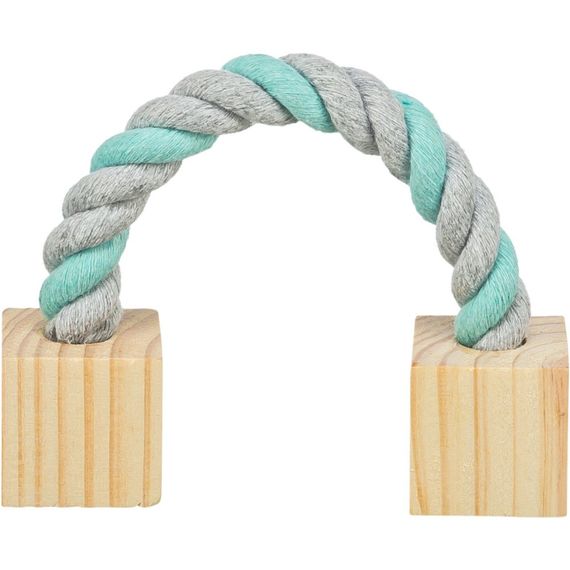 Іграшка Trixie для гризунів Канат з блоками дерево 20 см | Зображення 1