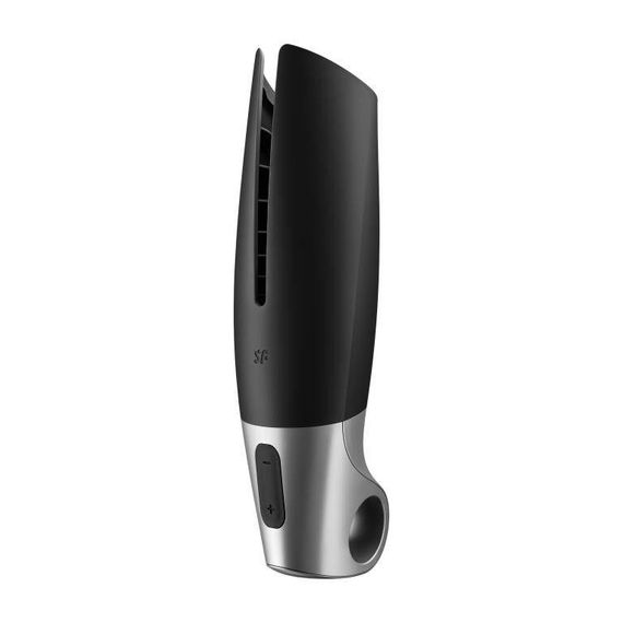 Чоловічий мастурбатор Satisfyer Power Masturbator – вібрація, текстурований канал, водозахист, USB-зарядка | Зображення 2