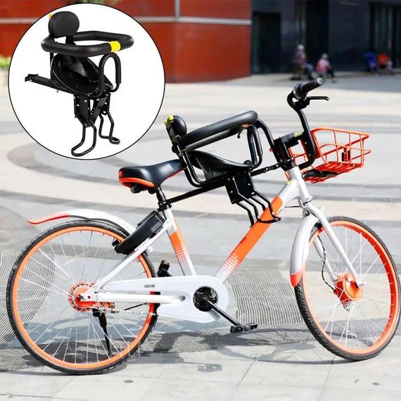Дитяче велокрісло на раму з ергономічною формою сидіння XPRO Bellelli Rabbit Handlefix (234575757_1213) | Зображення 5