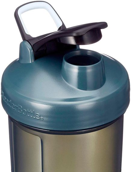 Спортивний шейкер BlenderBottle Pro45 1270ml Grey/White | Зображення 2