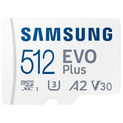 Карта памяти Samsung 512GB microSDXC calss 10 UHS-I V30 EVO (MB-MC512KA/EU) | Зображення 1