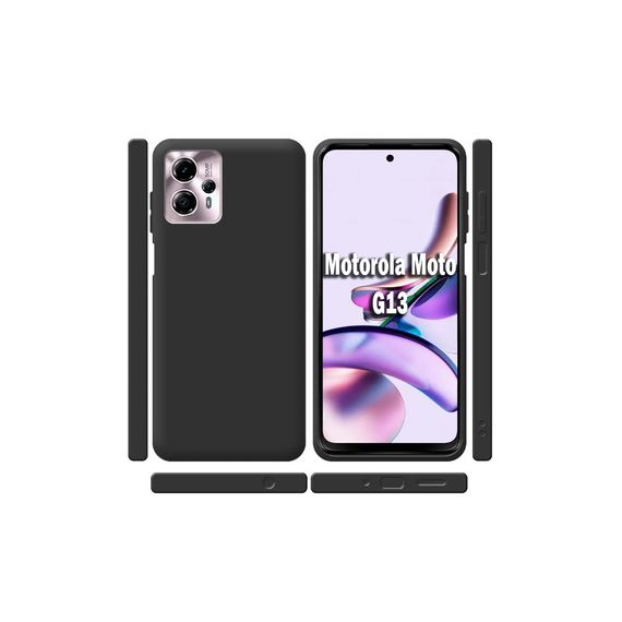Чохол до мобільного телефона BeCover Motorola Moto G13/G23/G53 Black (708930) | Зображення 1