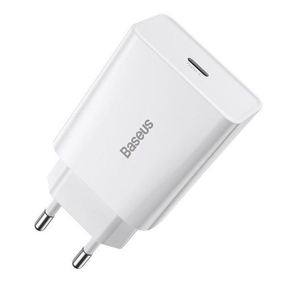 СЗУ Baseus Speed Mini Quick Charger 20W (1USB-C) (CCFS-S) Черный Белый