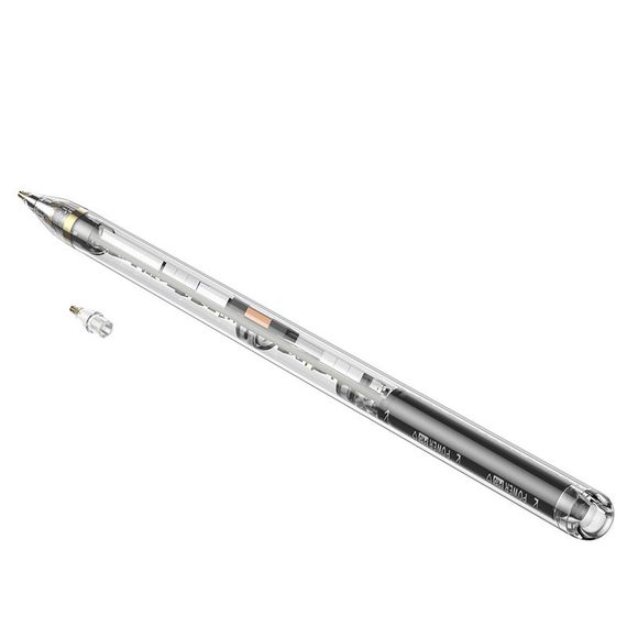 Стилус Hoco GM110 Transparent Explore active pad dedicated for iPad Transparent black Transparent | Зображення 2
