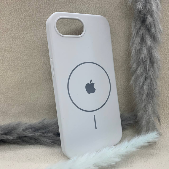 Чохол Iphone 16e MagSafe SoftTouch м'який Протиударний Білий
