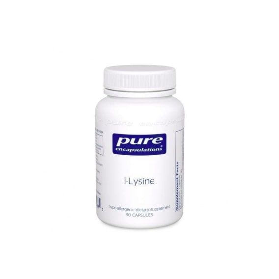 Лизин Pure Encapsulations L-Lysine 500 mg 90 Caps PE-00168