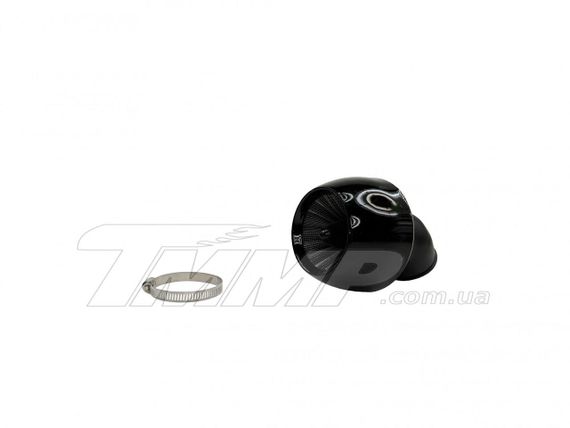 Фильтр воздушный (нулевик)   Ø42mm, 45*, турбина   (черный) EVO