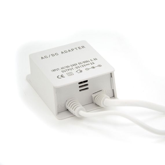 Импульсный адаптер питания 12В 2А 24Вт шт. 5.5/2.5, Plastic Box Mini, IP40 | Зображення 3