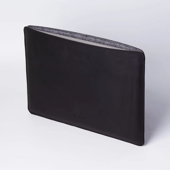 Чохол для ноутбука вінтажний Incarne Gamma Plus MacBook Air 13" 2018-2025 gamma-plus-black-vintage-air-13 чорний | Зображення 2