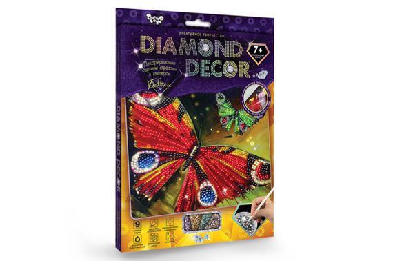 Набір для творчості DD-01-01,02..07,09,10,11 "DIAMOND DECOR" DANKO | Зображення 6