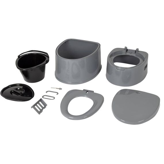 Біотуалет Bo-Camp Portable Toilet Comfort 7 Liters Grey (5502815) | Зображення 9