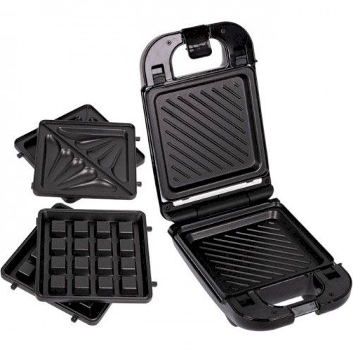 Мультимейкер (бутербродниця-вафельниця-гриль) Magio MG-363, Бутербродниця 4в1, Сендвічниця, Мультимейкер | Зображення 2