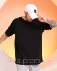 Футболка для чоловіків чорний колір XXL FI_007033