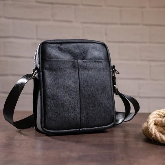Чоловіча стьобана сумка через плече, Ділова сумка месенджер, Сумки-месенджери поштарки UB-37